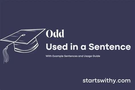 Use odd in a sentence .